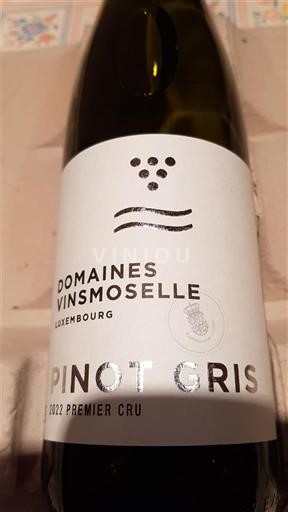 Mosela Luxemburgués Mosela Luxemburgesa Premier Cru Domaine S Vinsmoselle 2022