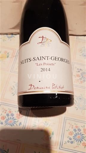Borgoña Nuits-Saint-Georges Domaine Petitot Les Poisets 2014