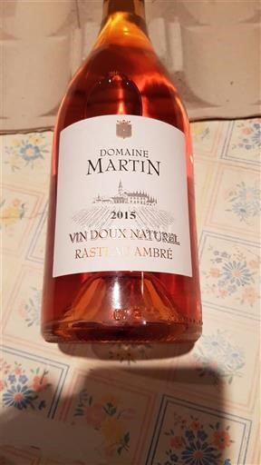 Rhônen laakso Rasteau Domaine Martin 2015