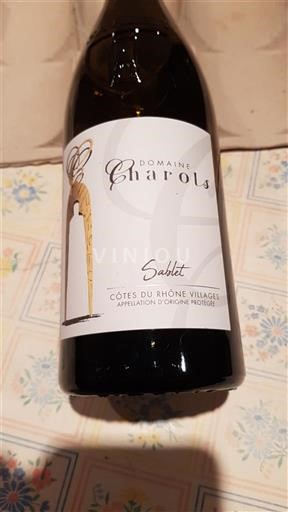 Thung lũng Rhône Không được chỉ định Domaine Charols Sablet Không niên vụ