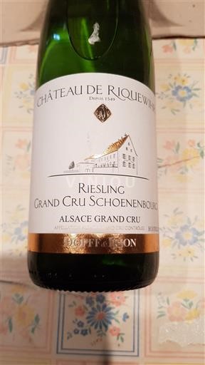 Alsace Ospecificerad Grand Cru Château Riquewihr Grand Cru Schoenenbourg 2012