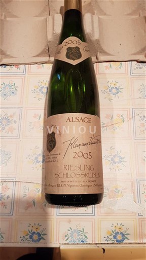 Alsace Klein Riesling Schlossreben 2005