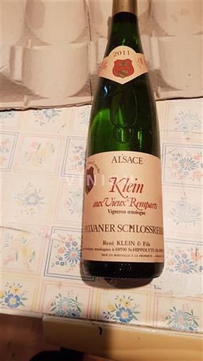 Alsace Klein aux Vieux Remparts Sylvaner Schlossreben 2011