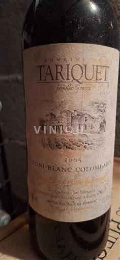 South West Côtes de Gascogne Domaine Tariquet Côté Tariquet 2005