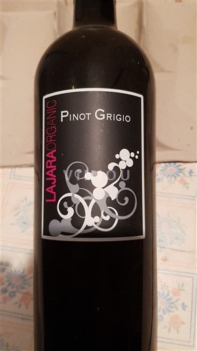 Vénétie Không được chỉ định La Jara Organic Pinot Grigio 2014