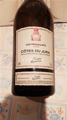 Jura Côtes-du-Jura Xavier Réverchon Les Trouillots 2002
