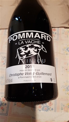 Burgundi Pommard Christophe Violot-Guillemard La Vache 2018