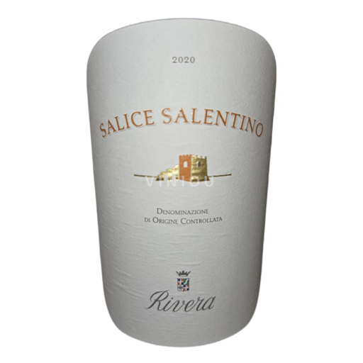 Vin Rouge sec Rivera 2020 Italie Pouilles Salice Salentino DOC