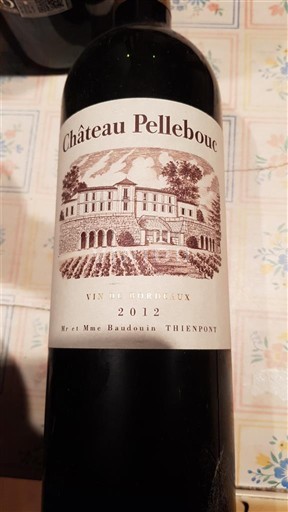 Bordeaux Château Pellebouc 2012