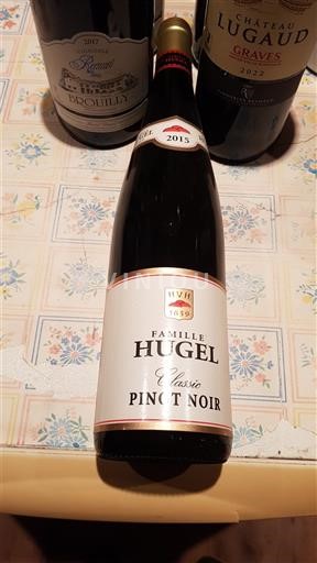 Alsace Famille Hugel Classic Pinot Noir 2015