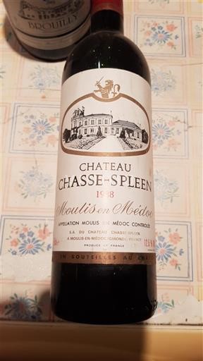 Bordeaux Moulis-en-Médoc Chasse-Spleen 1988
