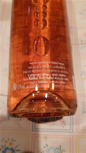 Rhônen laakso Ventoux Ma belle pomelle Ei vuosikertaa