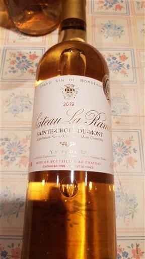 Bordeaux Sainte-Croix-Du-Mont Château La Rame 2019