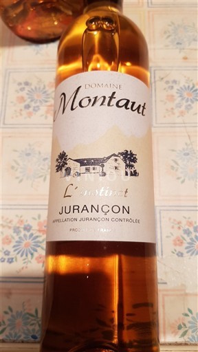 Sydvestfrankrig Jurançon Domaine Montaut L'instinct Ikke årgangsbestemt