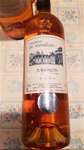 Sudoeste Jurançon Château Navailles 2006