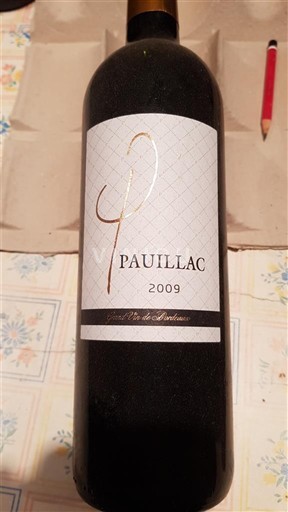 Bordeaux Pauillac Pauillac 2009