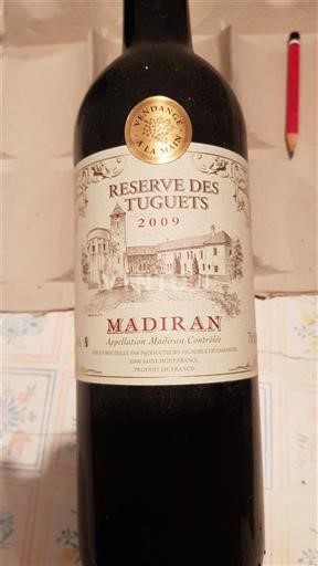 Sydvestfrankrig Madiran Réserve des Tuquets 2009