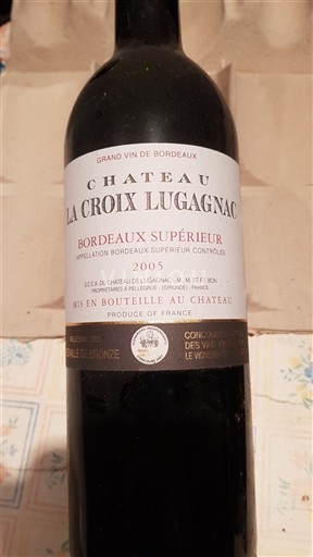 Bordeaux Bordeaux Supérieur Château La Croix Lugagnac 2005