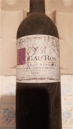 Katalonia Määrittelemätön Rigau Ros Gran Reserva 1996