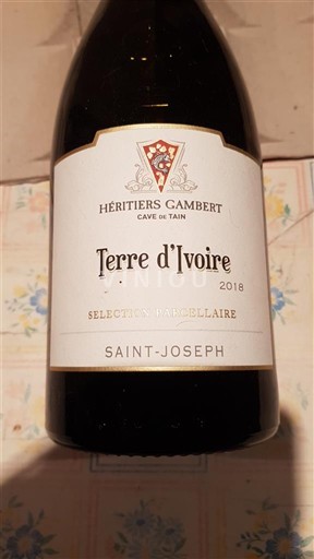 Thung lũng Rhône Saint-Joseph Héritiers Gambert Terre d'Ivoire 2018