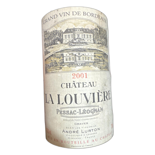 Bordeaux Pessac-Léognan Château La Louvière 2001
