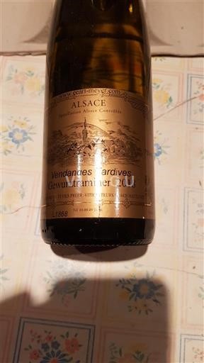 Alsace Vendanges Tardives Jean-Meyer et Cie 2018