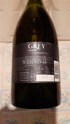 Limari-vallei Limarí-vallei Ventisquero Grey Glacier Chardonnay Niet-geïntegreerd