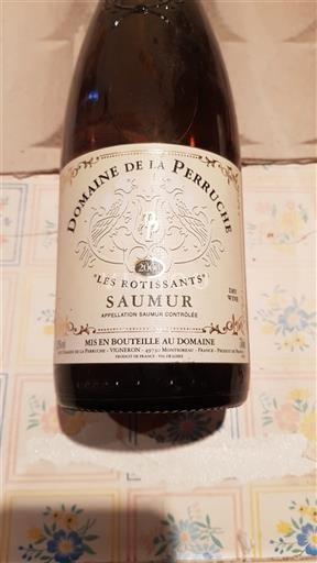 Loiren laakso Saumur Domaine La Perruche Les Rotissants 2018