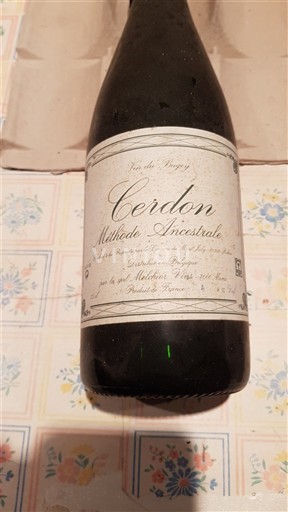 Vin Effervescent Blanc brut Cerdon 2016 Frankrike Bourgogne Corton AOC