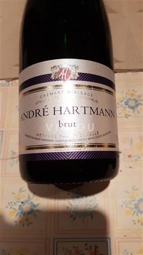 Alsace Crémant d'Alsace André Hartmann Icke årgångsbetecknad