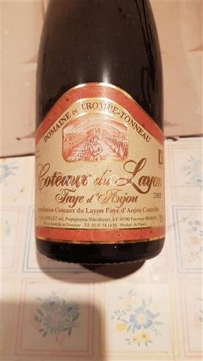 Loiredalen Ospecificerad Domaine Trotte-Tonneau 2003