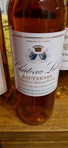 Burdeos Sauternes Château Liot 1999