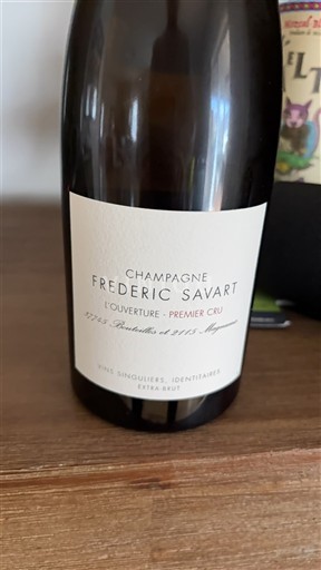 Champagne Không được chỉ định Premier Cru Frédéric Savart L'Ouverture Không niên vụ