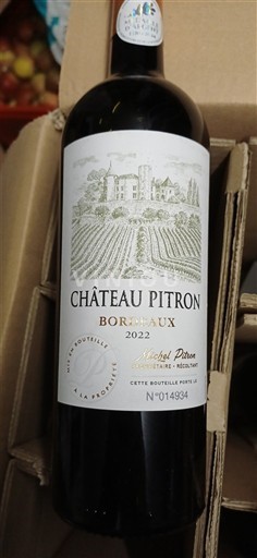 Bordéus Château Pitron 2022