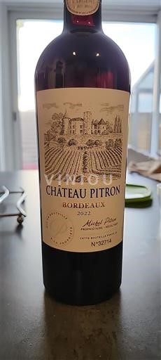 Bordeaux Château Pitron 2022