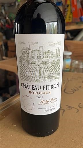 Bordo Château Pitron 2022