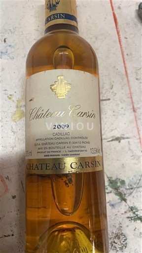 Bordéus Cadillac Château Carsin 2009