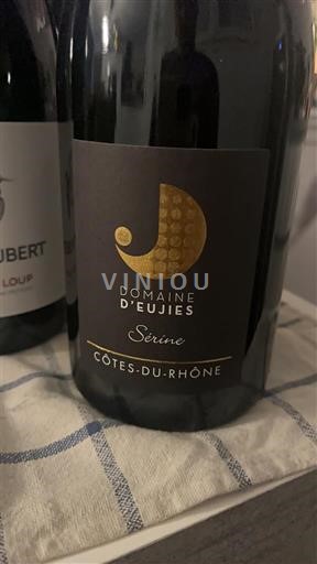 Rhônedalen Côtes du Rhône Domaine Eujies Serine Icke årgångsbetecknad