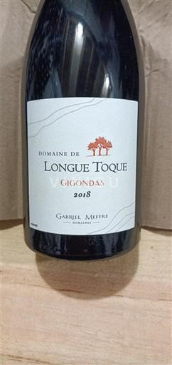 Rhône-dalen Gigondas Domaine Longue Toque 2018