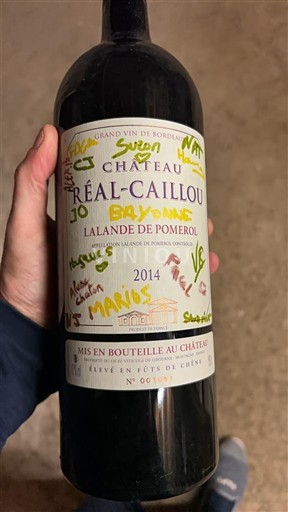 Burdeos Lalande-de-Pomerol Château Réal-Caillou 2014