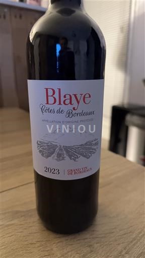 Bordeaux Blaye-côtes-de-bordeaux Trilles 2023 2023