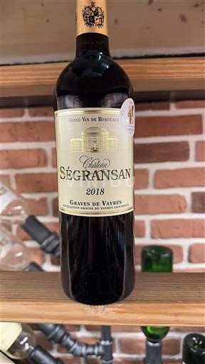 Bordo Грав-де-Вар Château Ségransan 2018