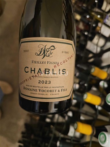 Burgundi Chablis Domaine Vocoret & Fils Vieilles Vignes 2023
