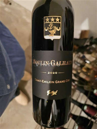 Bordeaux Saint-Émilion Grand Cru Grand Cru Moulin-Galhaud 2020