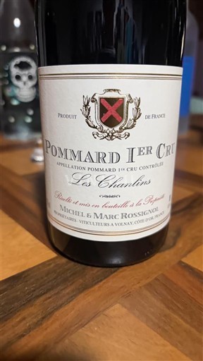 Burgundi Pommard Premier Cru Michel & Marc Rossignol Les Chanlins 2019