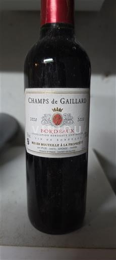 Bordeaux Champs de Gaillard 2020