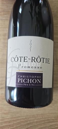 Rhônevallei Côte-rôtie Christophe Pichon Promesse 2021