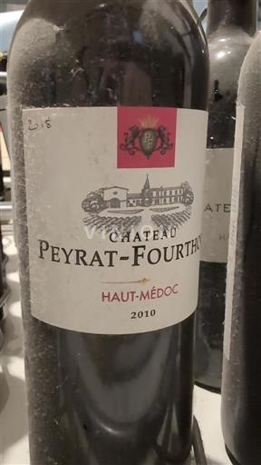 Burdeos Haut-Médoc Château Peyrat-Fourthon 2010