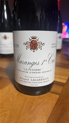 Burgundija Ni doloceno Premier Cru Bernard Lagarrigue La Fussière 2020
