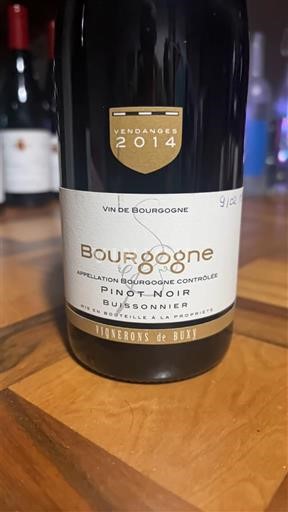 Burgundsko Vignerons de Buxy Buissonnier 2014